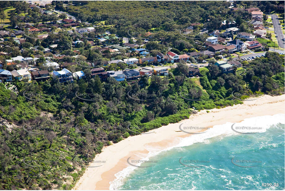 Aerial Photo Forresters Beach NSW Aerial Photography