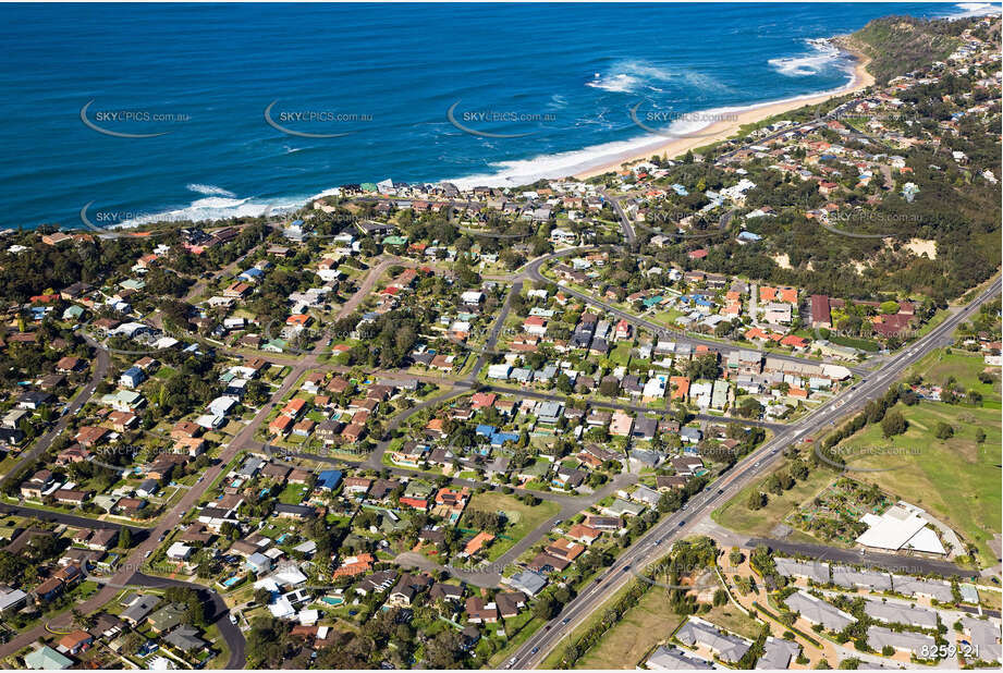 Aerial Photo Forresters Beach NSW Aerial Photography