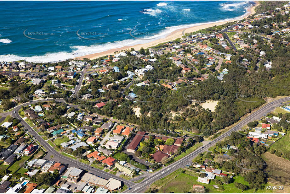 Aerial Photo Forresters Beach NSW Aerial Photography