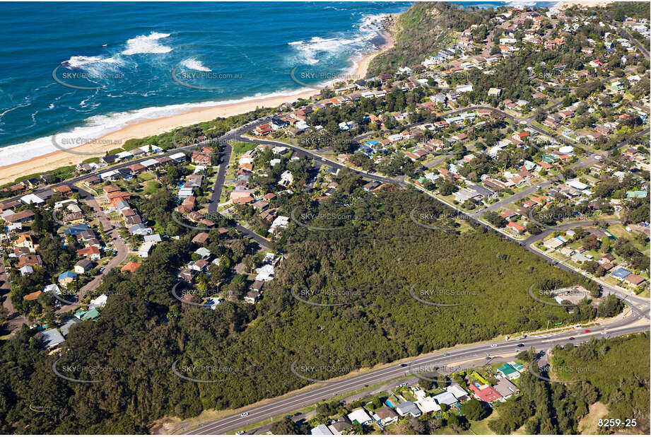 Aerial Photo Forresters Beach NSW Aerial Photography