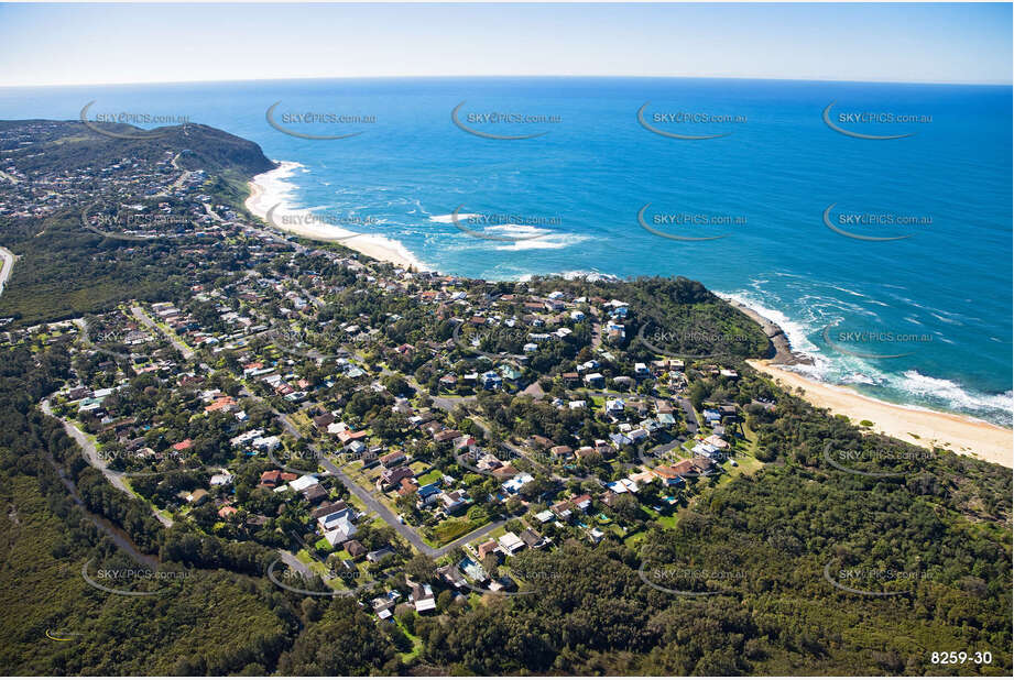 Aerial Photo Forresters Beach NSW Aerial Photography