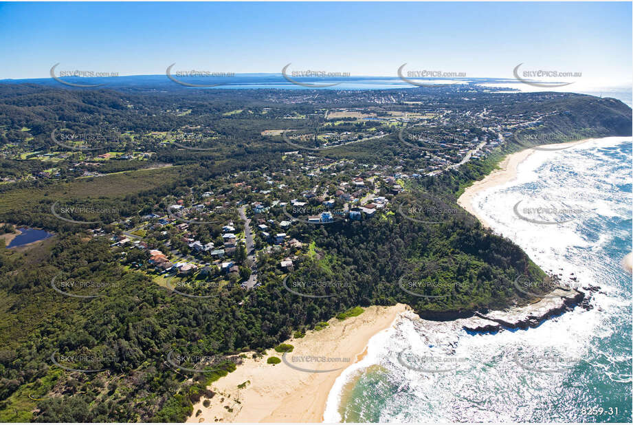 Aerial Photo Forresters Beach NSW Aerial Photography