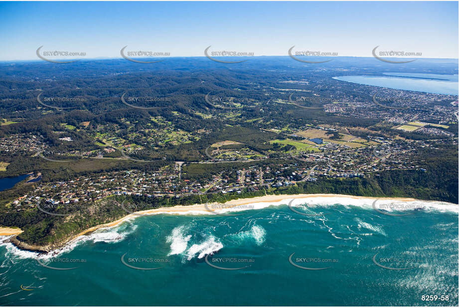 Aerial Photo Forresters Beach NSW Aerial Photography