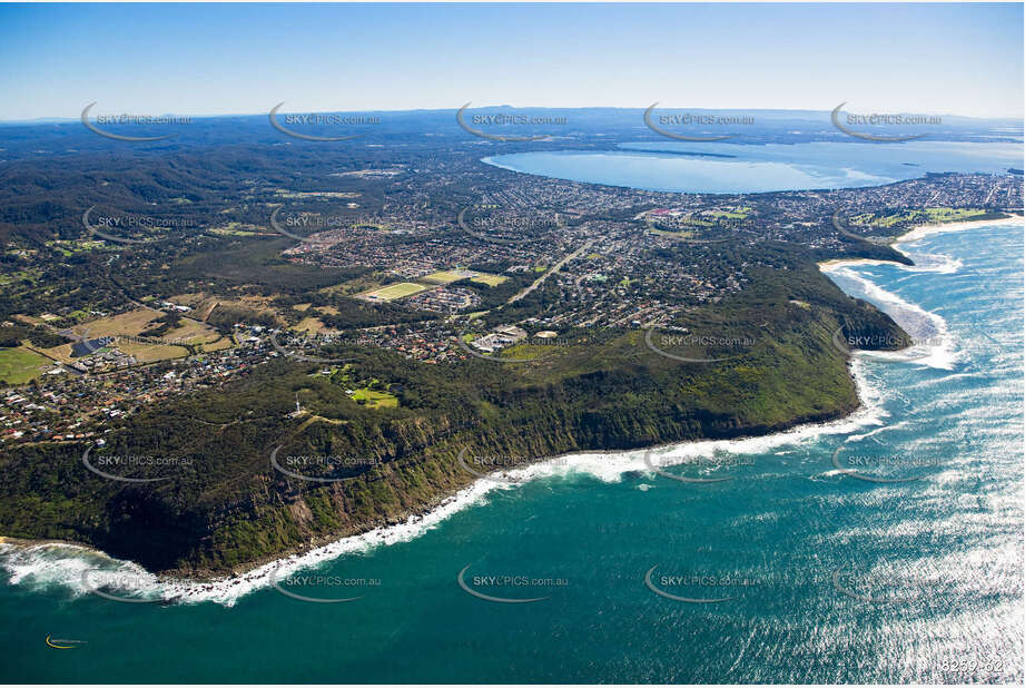 Aerial Photo Forresters Beach NSW Aerial Photography