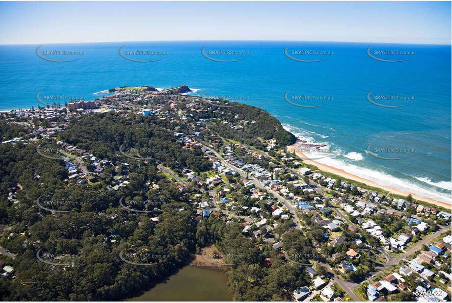 Aerial Photo North Avoca NSW Aerial Photography