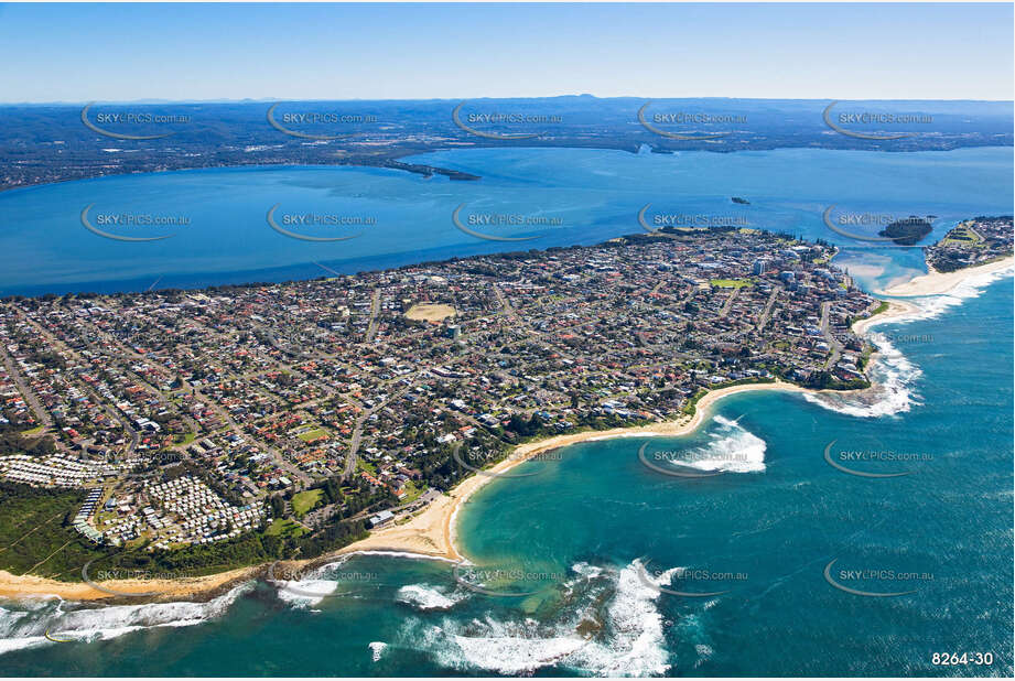 Aerial Photo Blue Bay NSW Aerial Photography