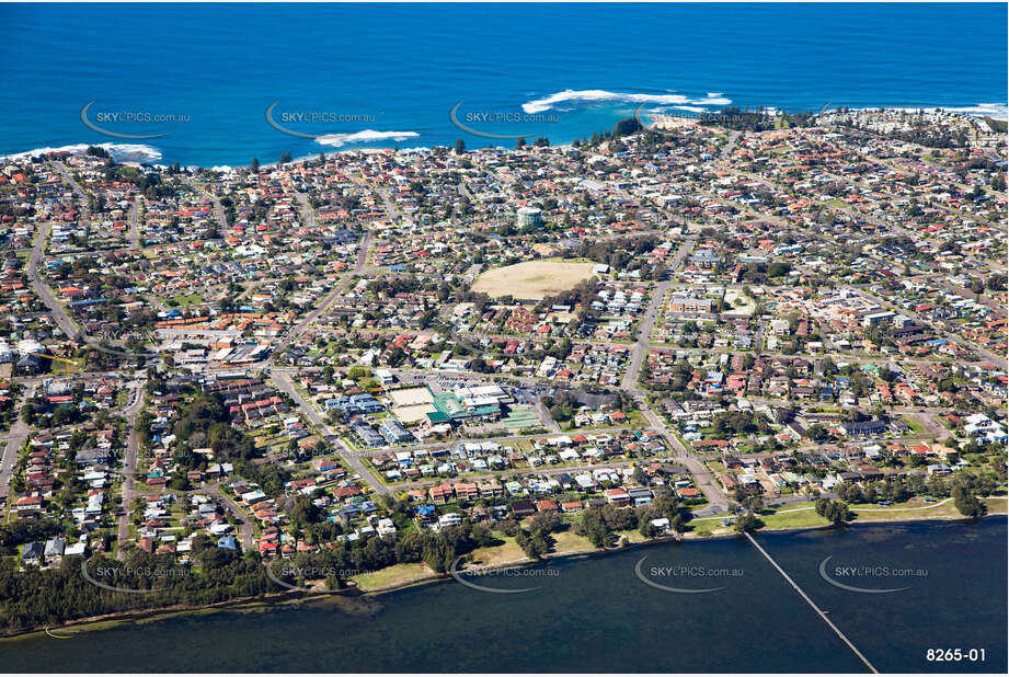 Aerial Photo Long Jetty NSW Aerial Photography