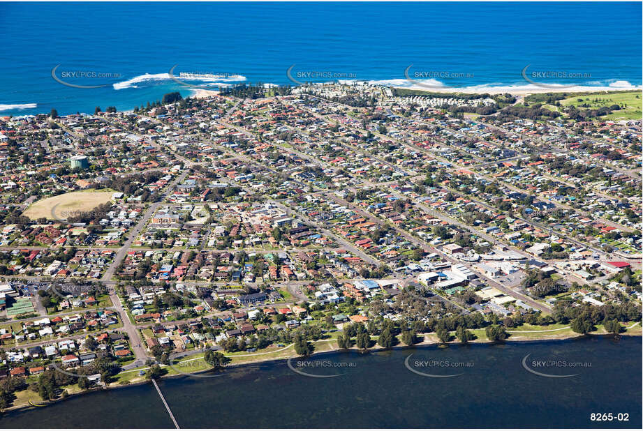 Aerial Photo Long Jetty NSW Aerial Photography