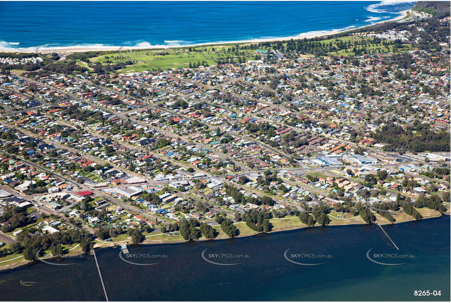 Aerial Photo Long Jetty NSW Aerial Photography