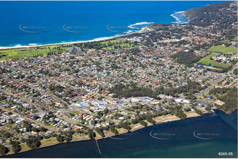 Aerial Photo Long Jetty NSW Aerial Photography