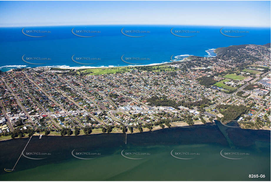 Aerial Photo Long Jetty NSW Aerial Photography