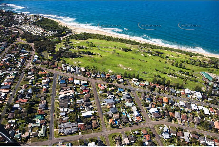 Aerial Photo Shelly Beach NSW Aerial Photography