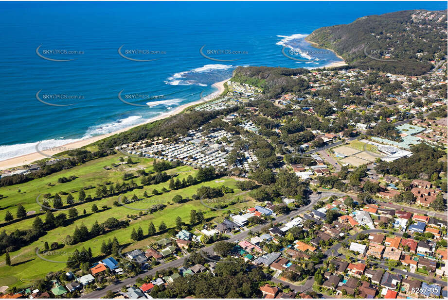 Aerial Photo Shelly Beach NSW Aerial Photography