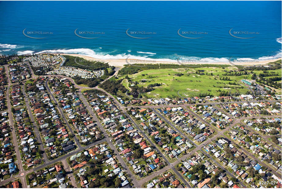 Aerial Photo Shelly Beach NSW Aerial Photography