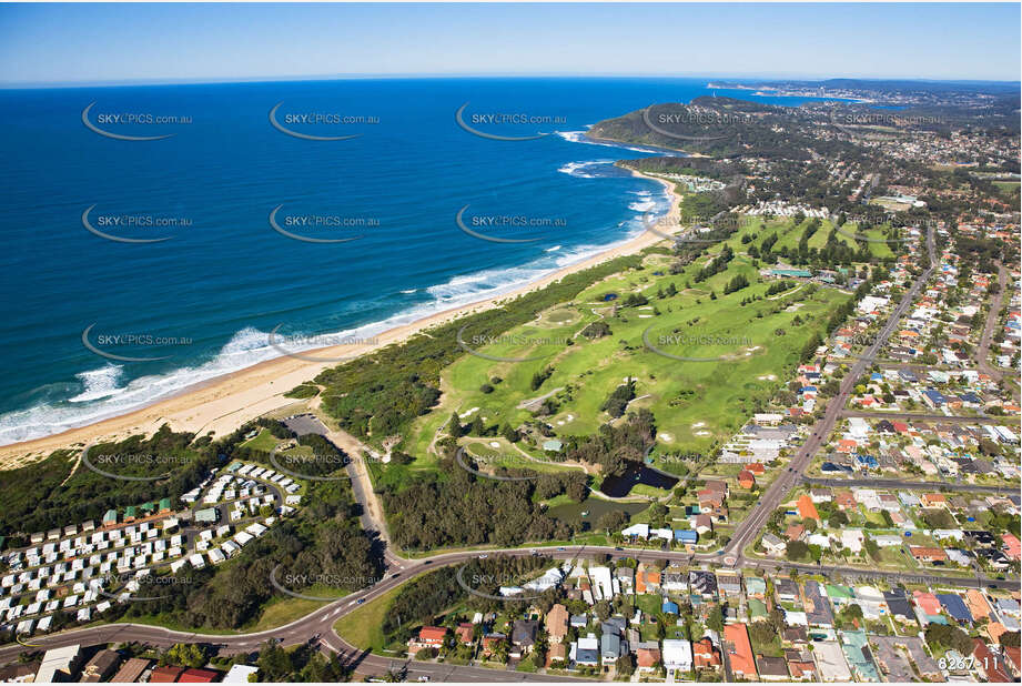 Aerial Photo Shelly Beach NSW Aerial Photography