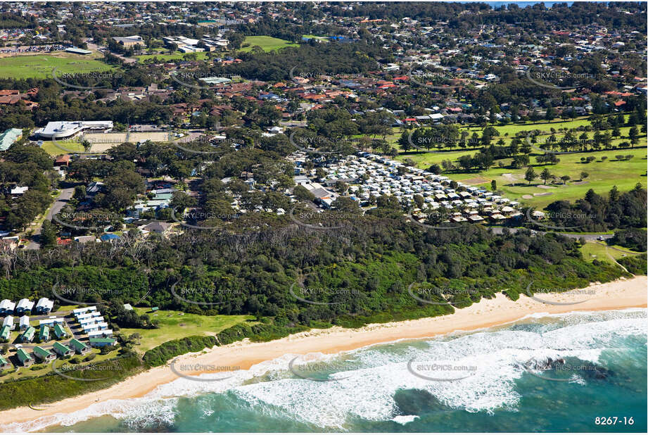 Aerial Photo Shelly Beach NSW Aerial Photography