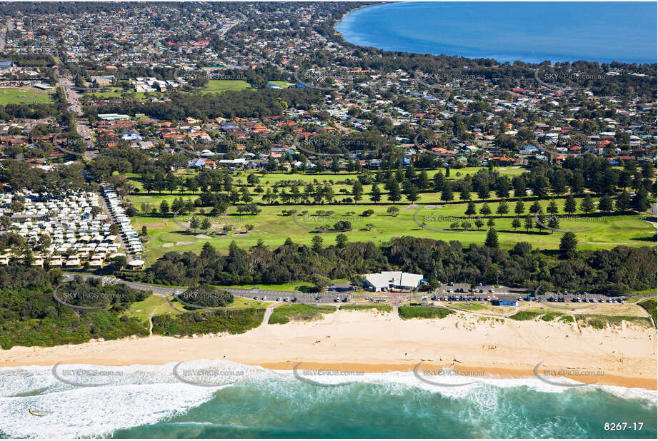 Aerial Photo Shelly Beach NSW Aerial Photography