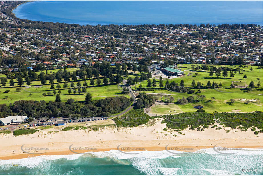 Aerial Photo Shelly Beach NSW Aerial Photography