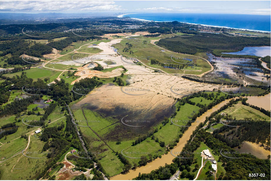 Aerial Photo Cobaki Lakes NSW Aerial Photography