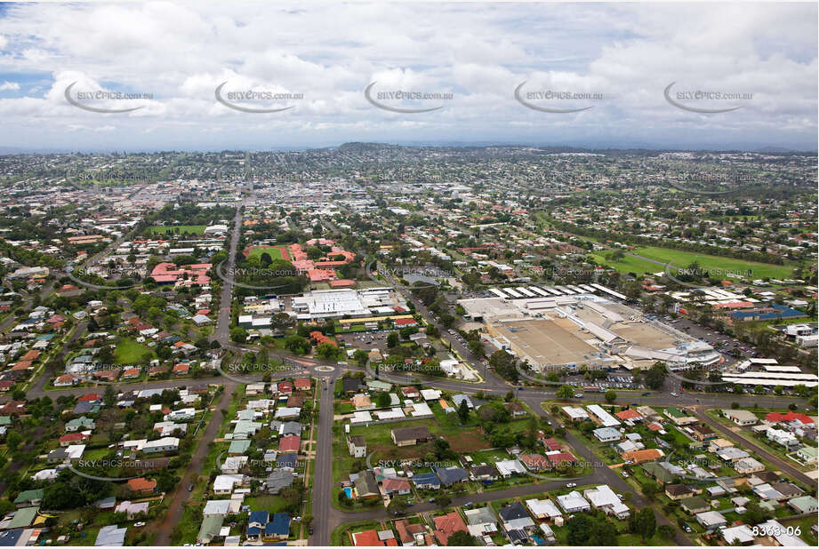 Aerial Photo Newtown QLD Aerial Photography