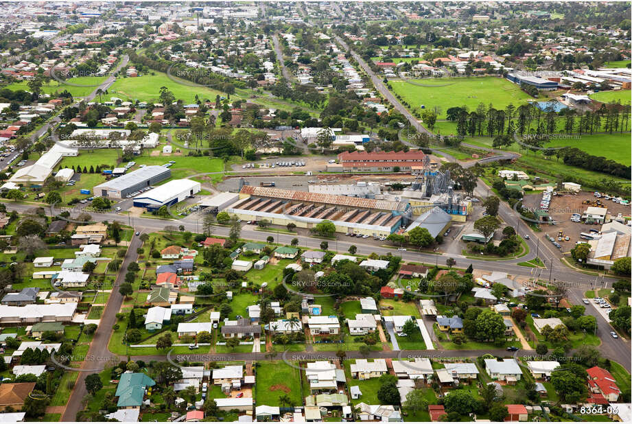 Aerial Photo Harristown QLD Aerial Photography