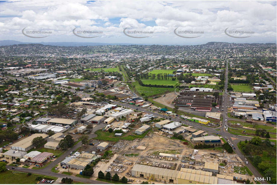 Aerial Photo Harristown QLD Aerial Photography