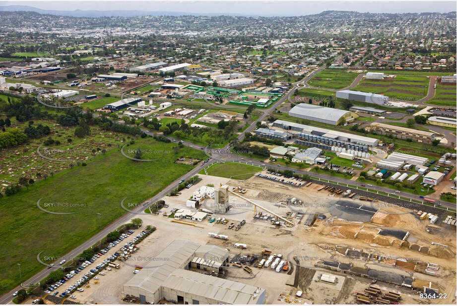 Aerial Photo Harristown QLD Aerial Photography