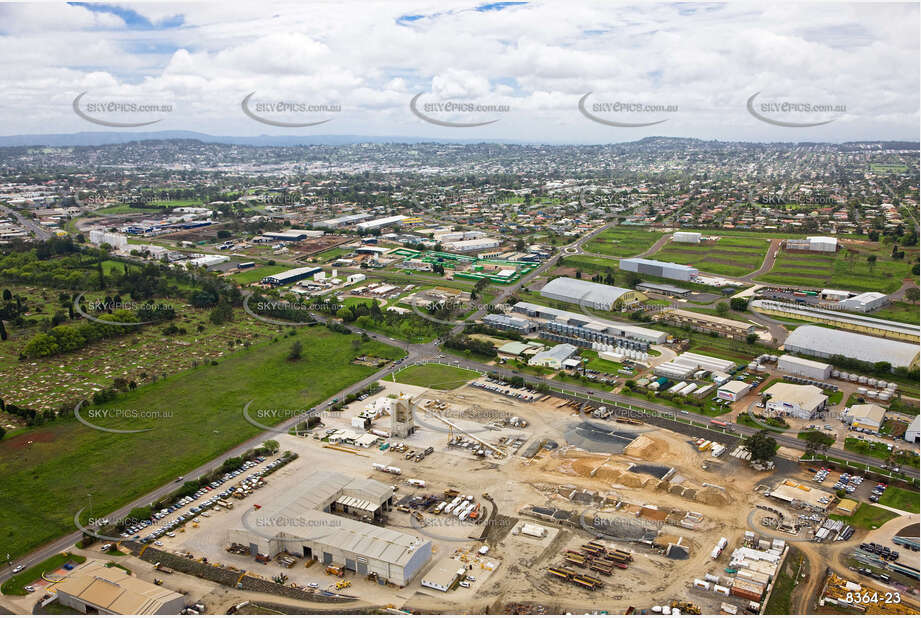 Aerial Photo Harristown QLD Aerial Photography