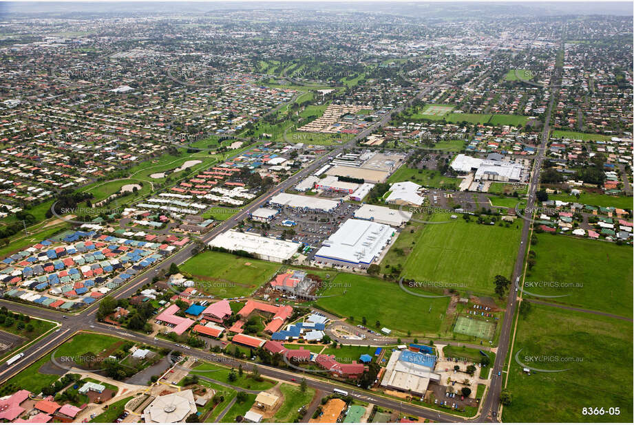 Aerial Photo Kearneys Spring QLD Aerial Photography