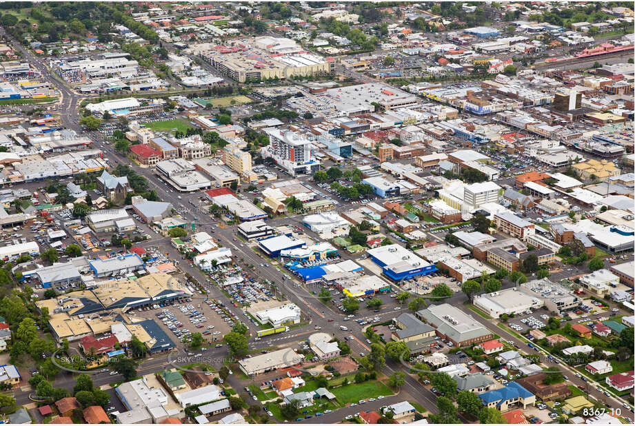 Aerial Photo Toowoomba City QLD Aerial Photography