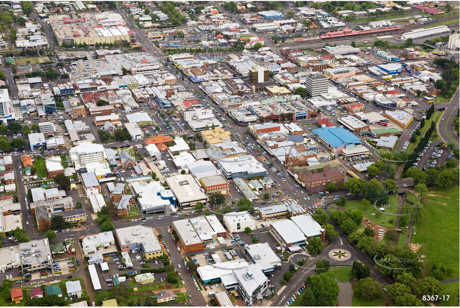 Aerial Photo Toowoomba City QLD Aerial Photography