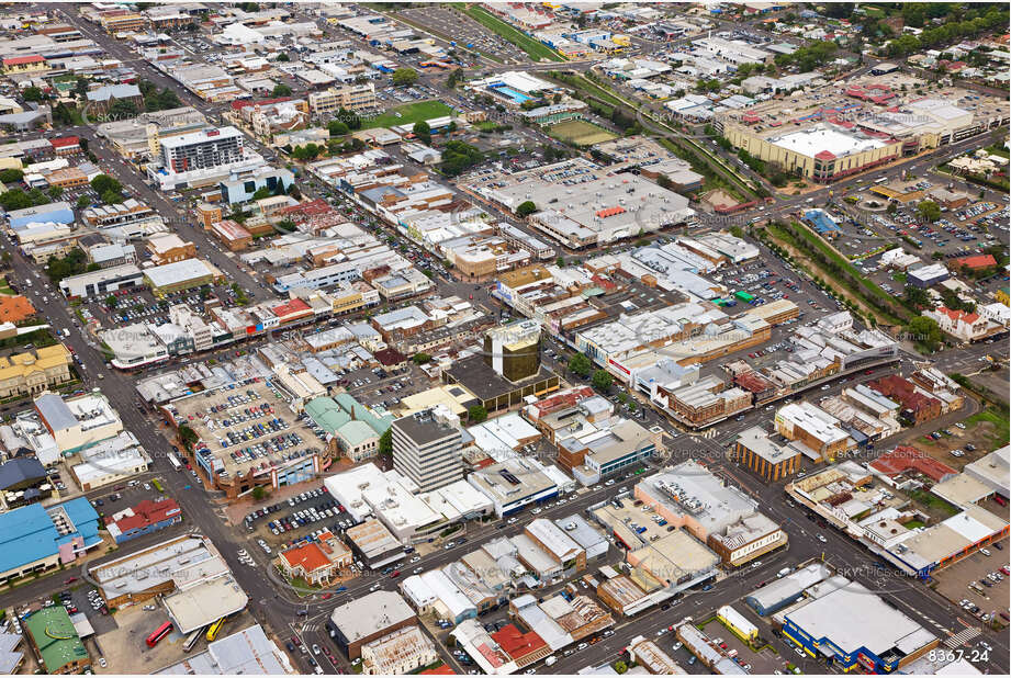 Aerial Photo Toowoomba City QLD Aerial Photography