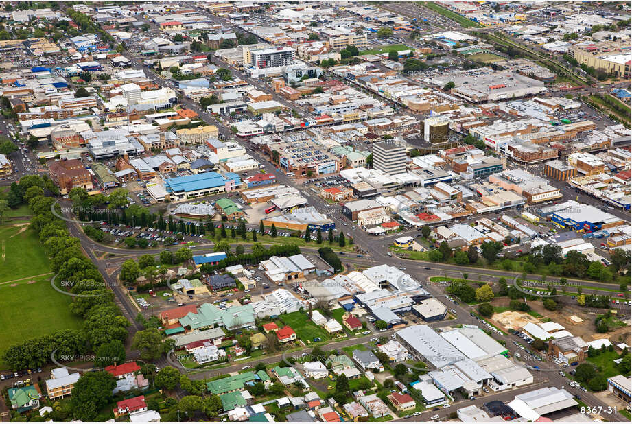 Aerial Photo Toowoomba City QLD Aerial Photography