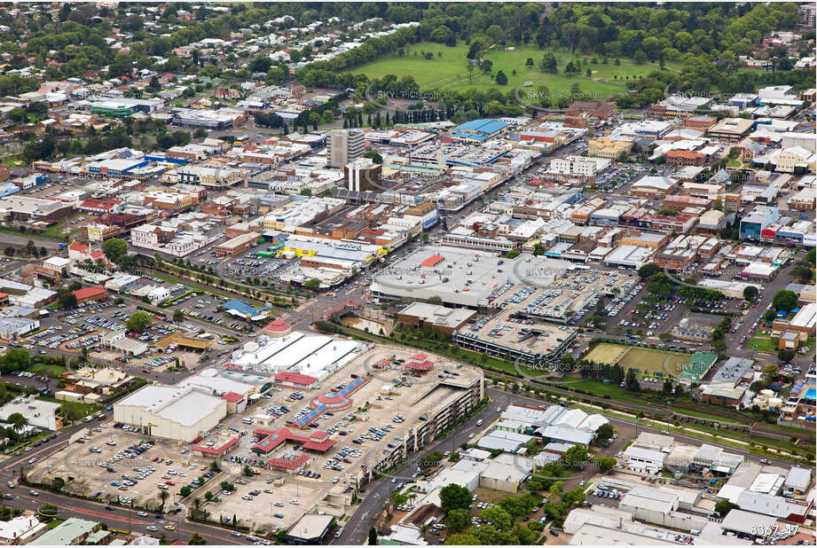 Aerial Photo Toowoomba City QLD Aerial Photography