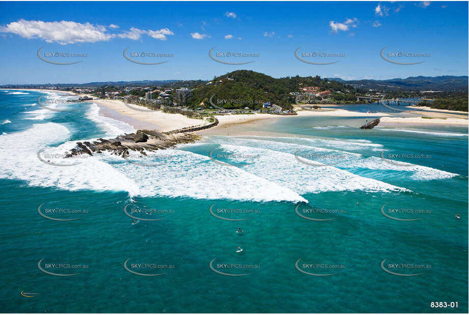 Aerial Photo Currumbin QLD Aerial Photography