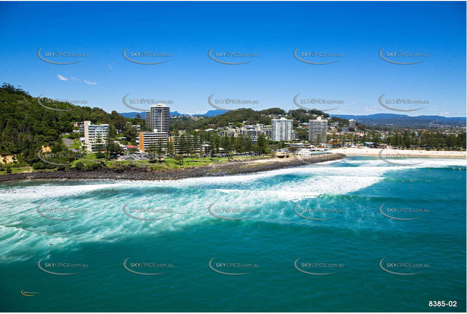 Aerial Photo Burleigh Heads QLD Aerial Photography