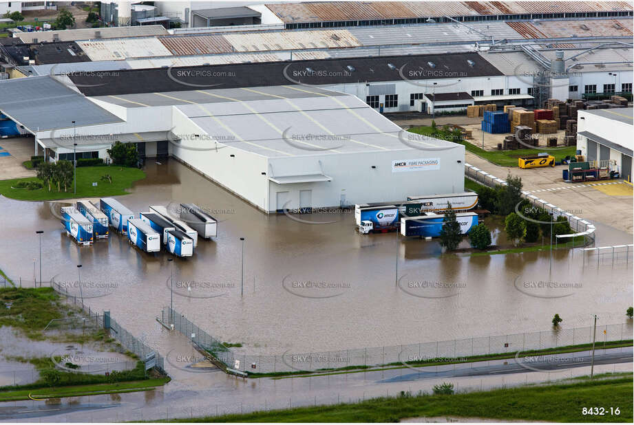 Aerial Photo Brisbane Flood QLD Aerial Photography