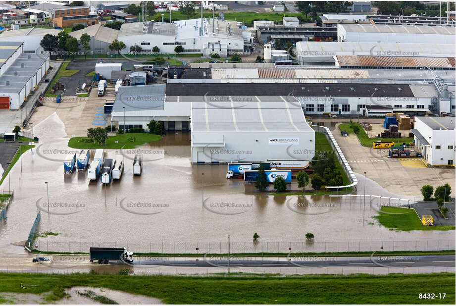 Aerial Photo Brisbane Flood QLD Aerial Photography