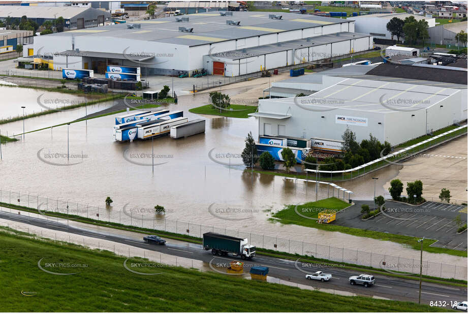 Aerial Photo Brisbane Flood QLD Aerial Photography