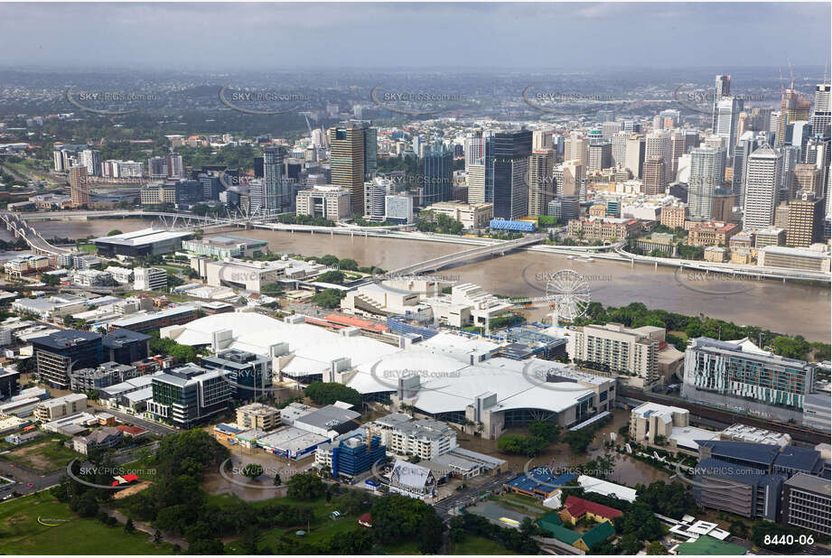 Aerial Photo Brisbane Flood QLD Aerial Photography