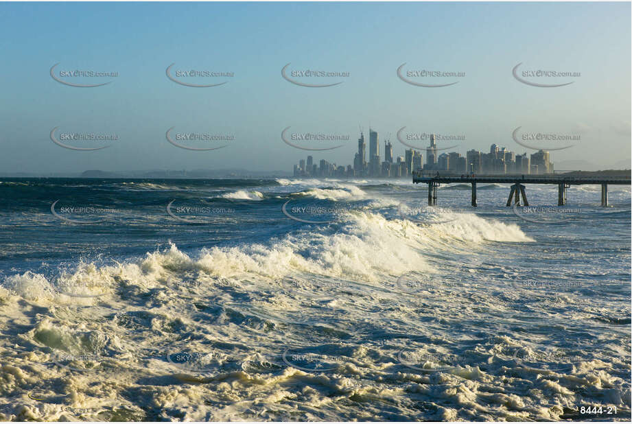 Crashing Wave QLD Aerial Photography