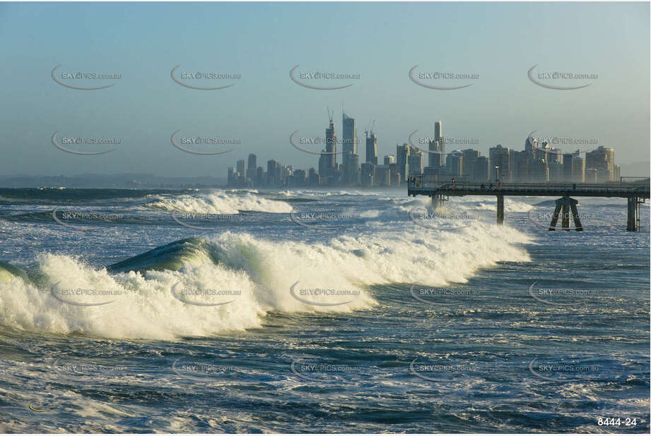 Crashing Wave QLD Aerial Photography