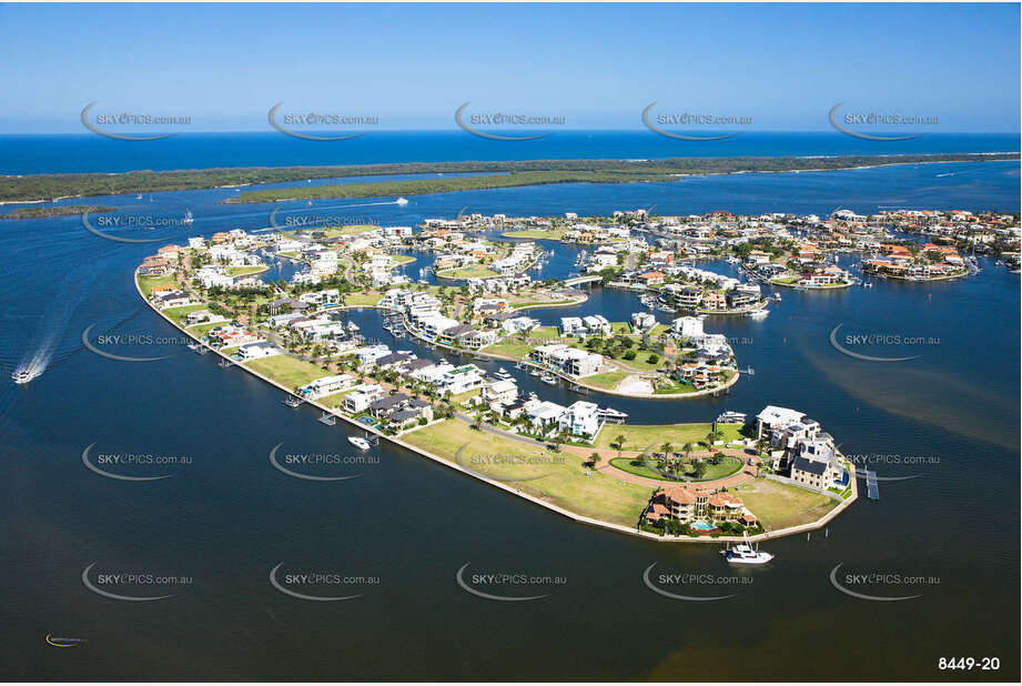 Aerial Photo Sovereign Island QLD Aerial Photography