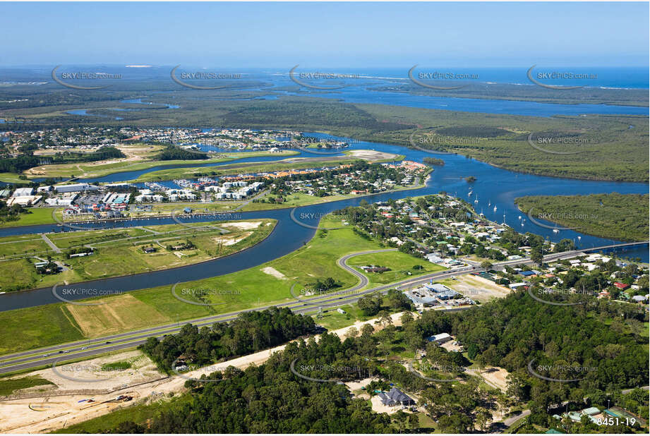 Aerial Photo Hope Island QLD Aerial Photography