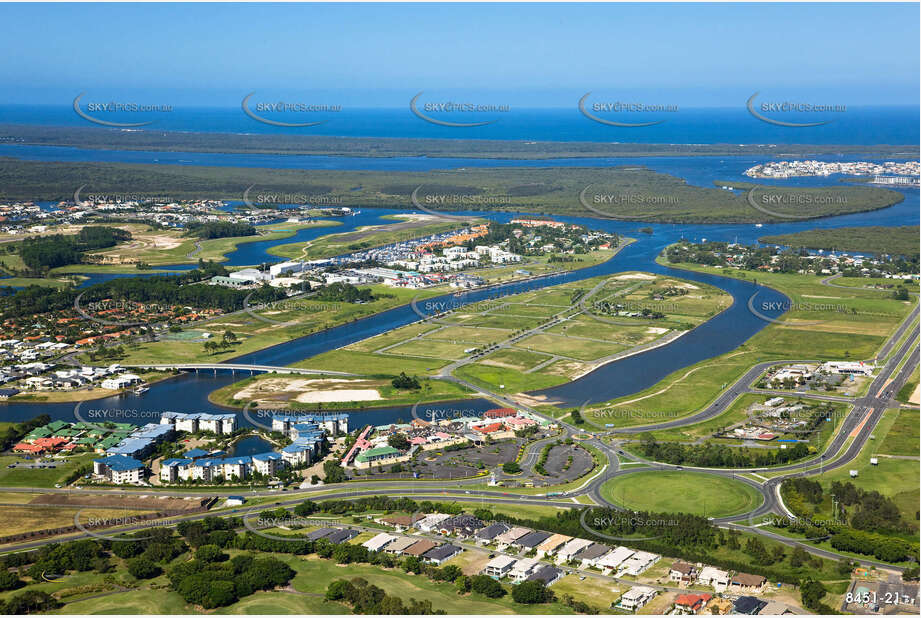 Aerial Photo Hope Island QLD Aerial Photography