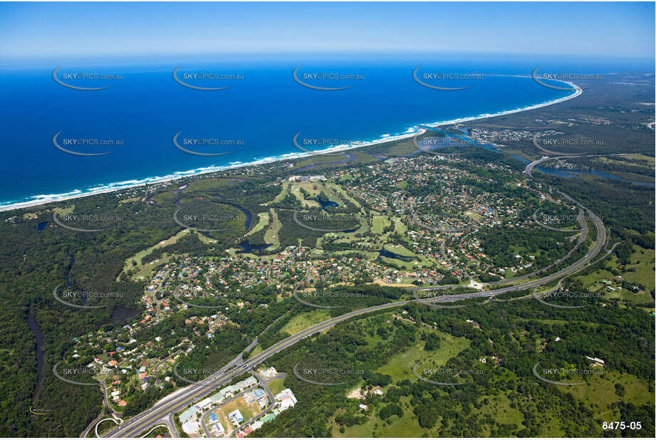 Aerial Photo Ocean Shores NSW Aerial Photography