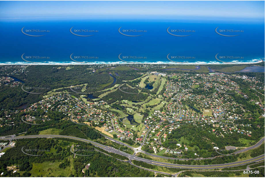 Aerial Photo Ocean Shores NSW Aerial Photography