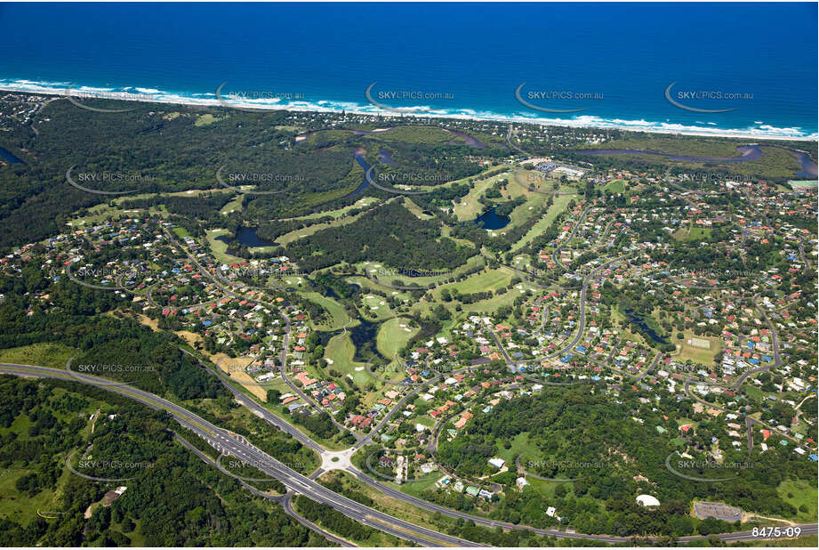 Aerial Photo Ocean Shores NSW Aerial Photography