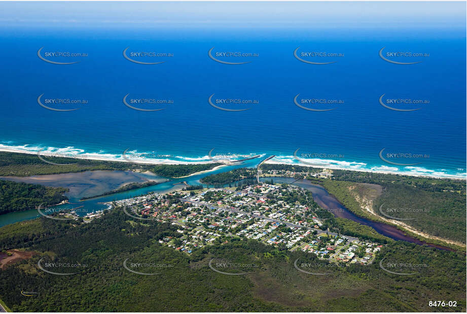 Aerial Photo Brunswick Heads NSW Aerial Photography