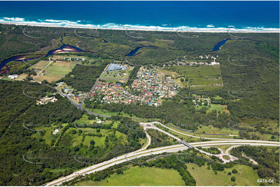 Aerial Photo Brunswick Heads NSW Aerial Photography